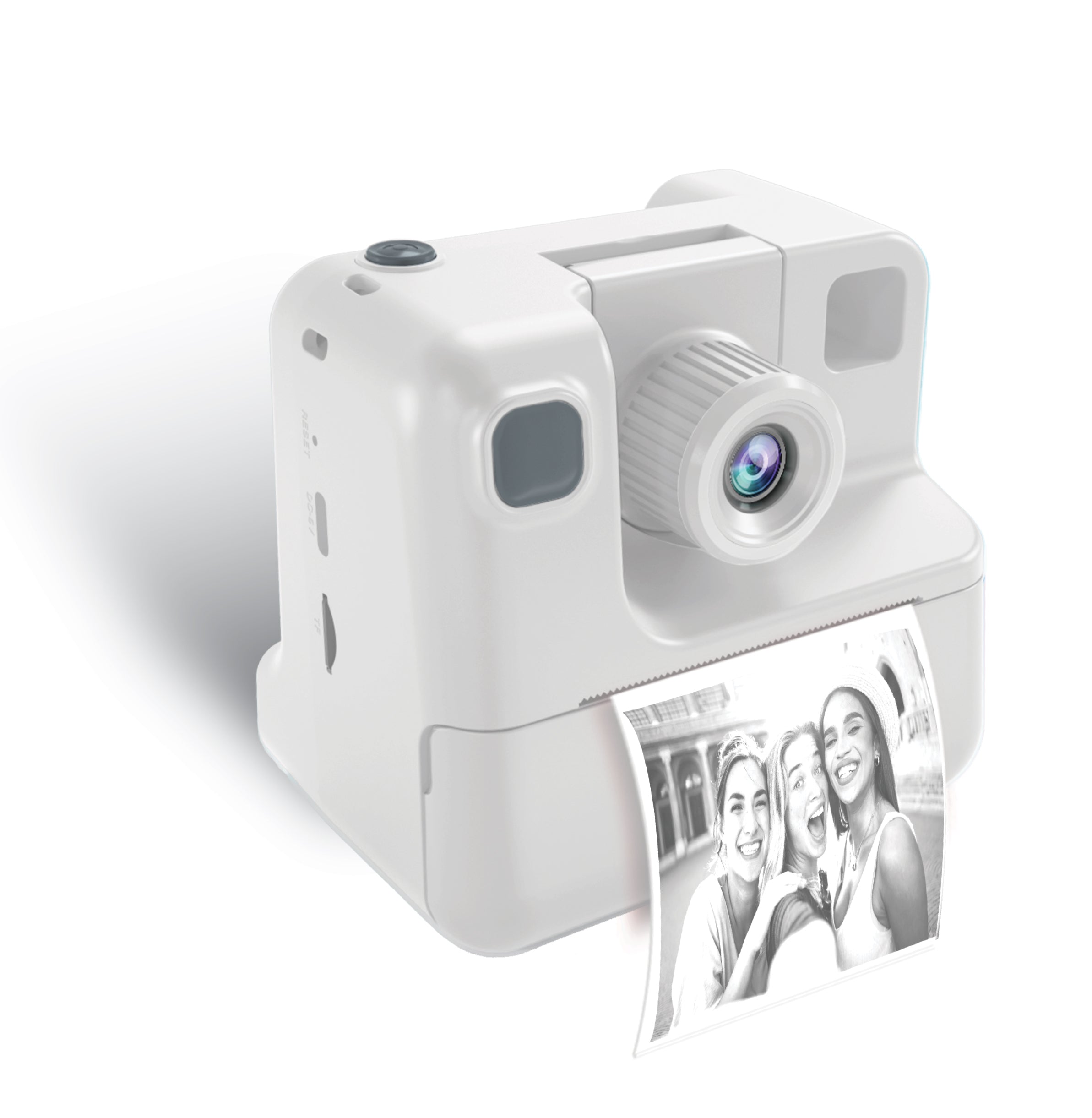 GabbaGoods Insta Print Thermal Printing Camera with Selfie Mode- Includes 3 Rolls of Printing Paper
